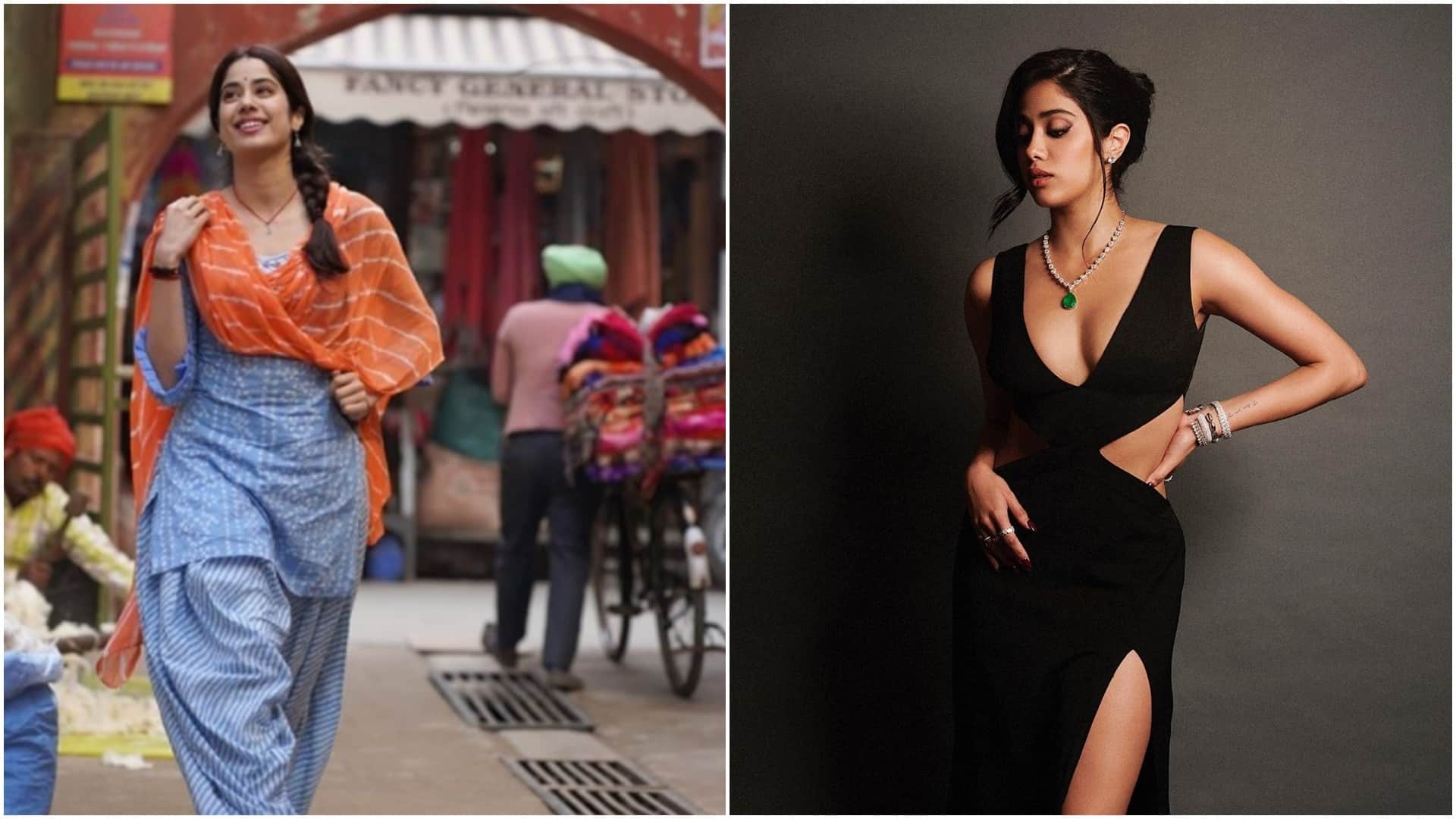 The villagers of Punjab were shocked to see Janhvi Kapoor driving a rickshaw during the shooting of good luck jerry