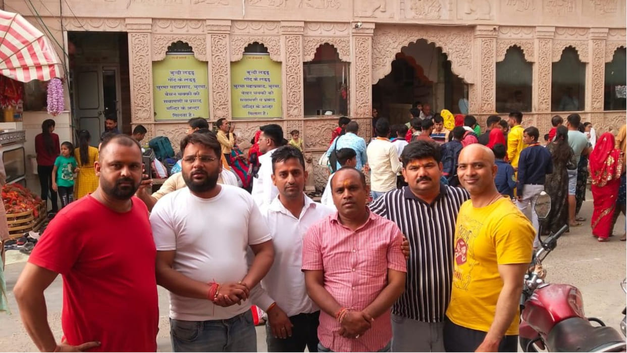 Bhavani Pratap went to Khatushyam after winning the election