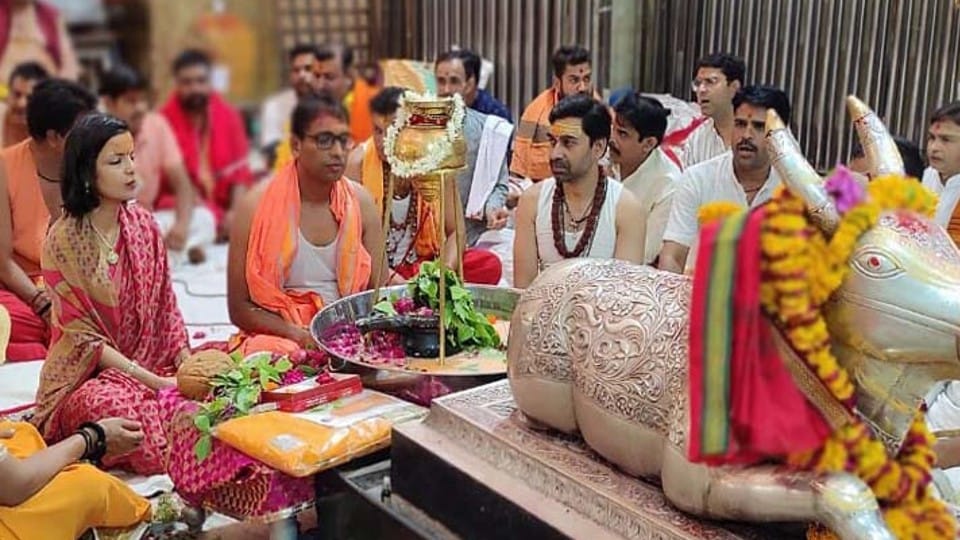 Ujjain News: Prayers to Mahakal for good rains, five-day Maharudra rituals begin