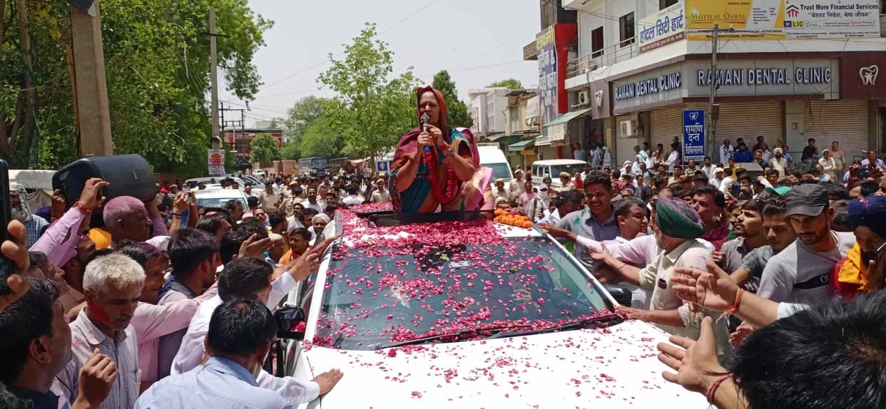 BJP in Mahendragarh, Nangal Chaudhary and independent candidate elected chairman in Narnaul