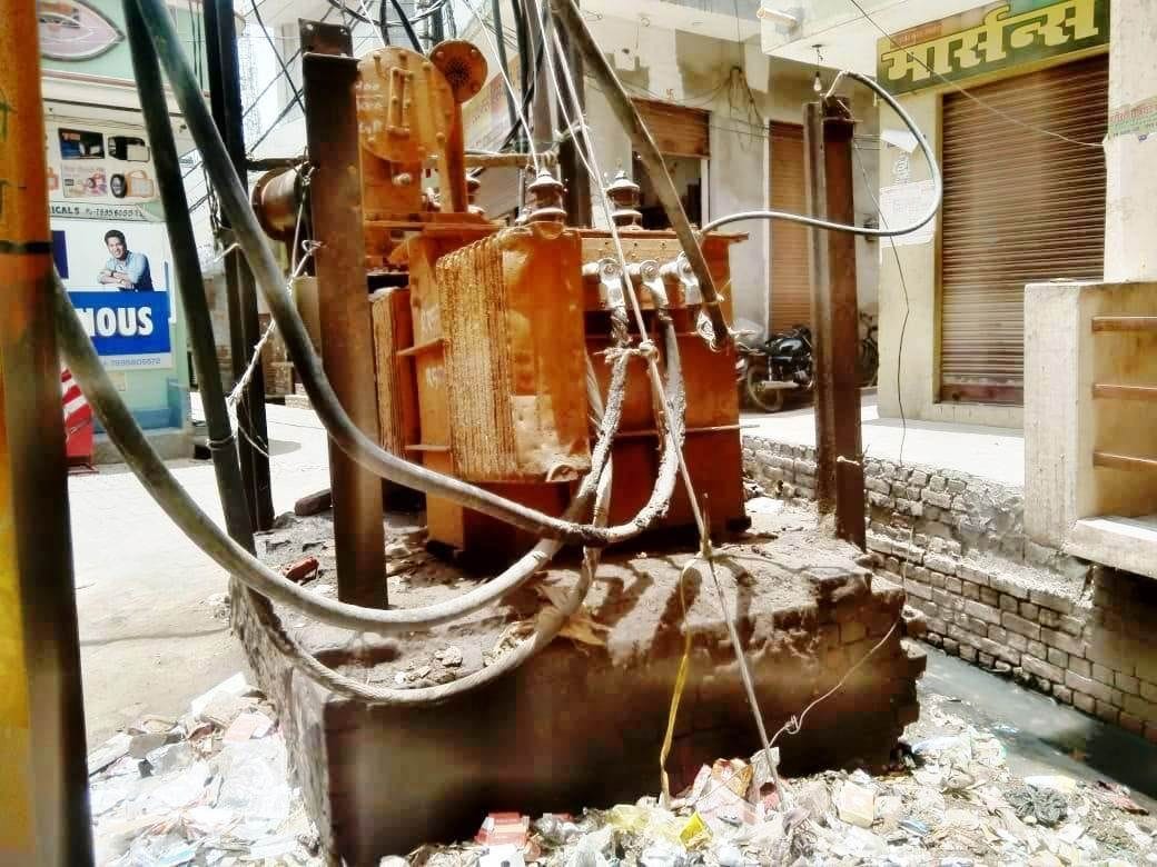 Transformers installed without barricading are becoming danger