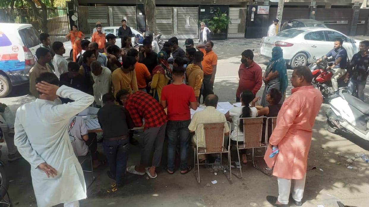 Rajinder Nagar Bypoll Voting continues for Rajinder Nagar by-election was vacant when AAP MLA Raghav Chadha went to Rajya Sabha