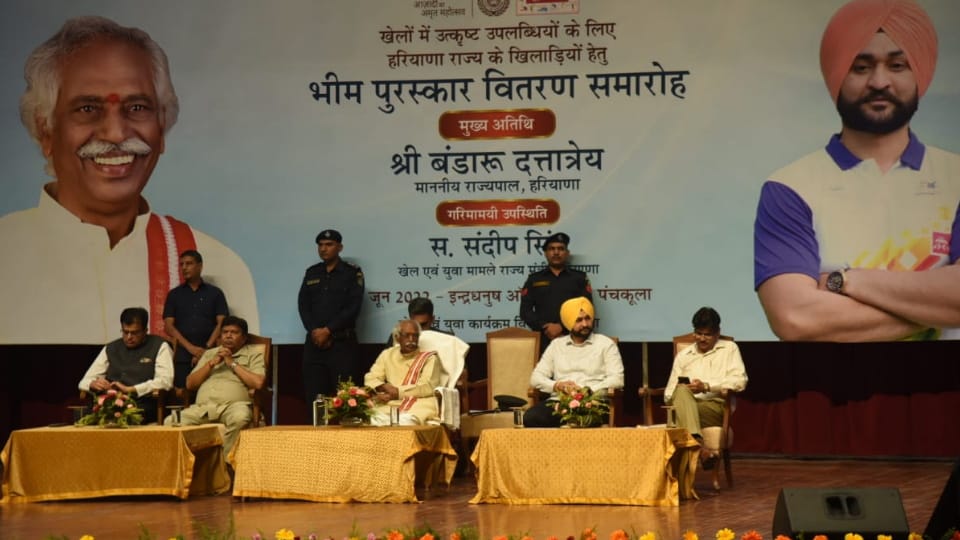 Sports Minister Sandeep singh announced to give Sports nursery to injured players in Haryana