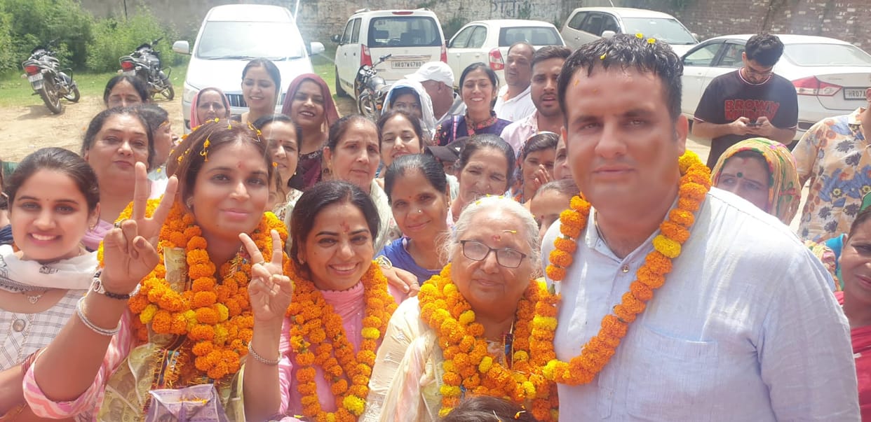 Daughter-in-law chairman and mother-in-law, Jethani, husband became councilor, Kurukshetra