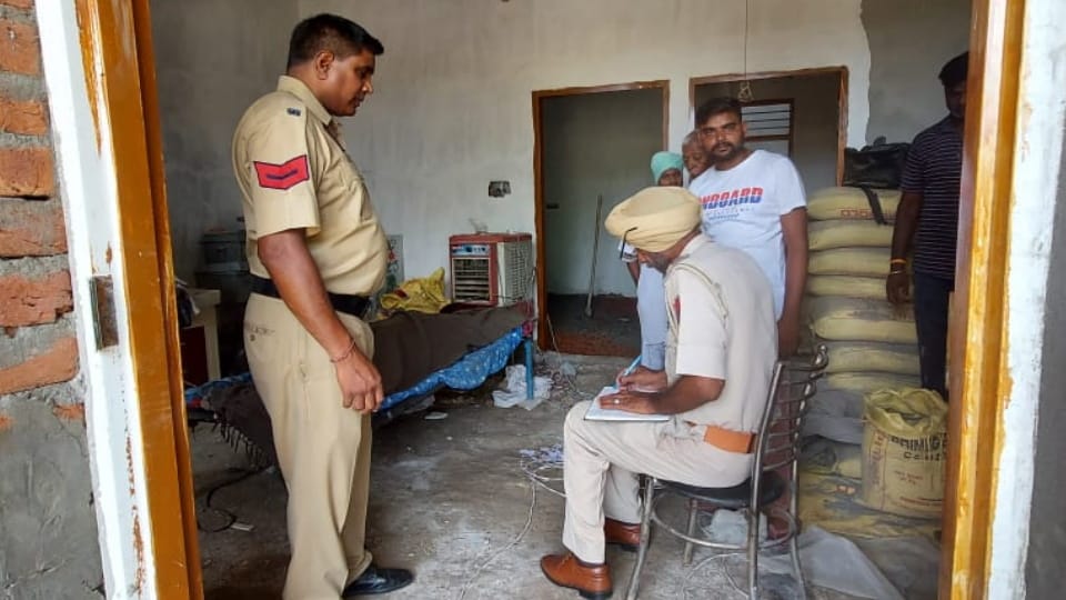 Dead Body found in house at jagraon 