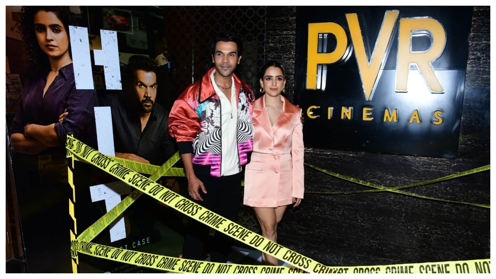 Hit the first case rajkummar rao came in trailer launch event skipped honeymoon with patralekha