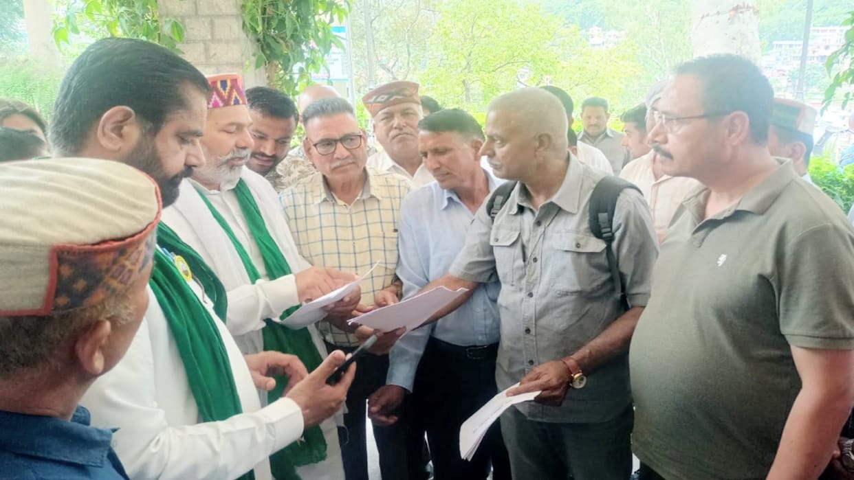 Rakesh Tikait said in Mandi the battle of Himachal Pradesh farmers will be fought till Delhi