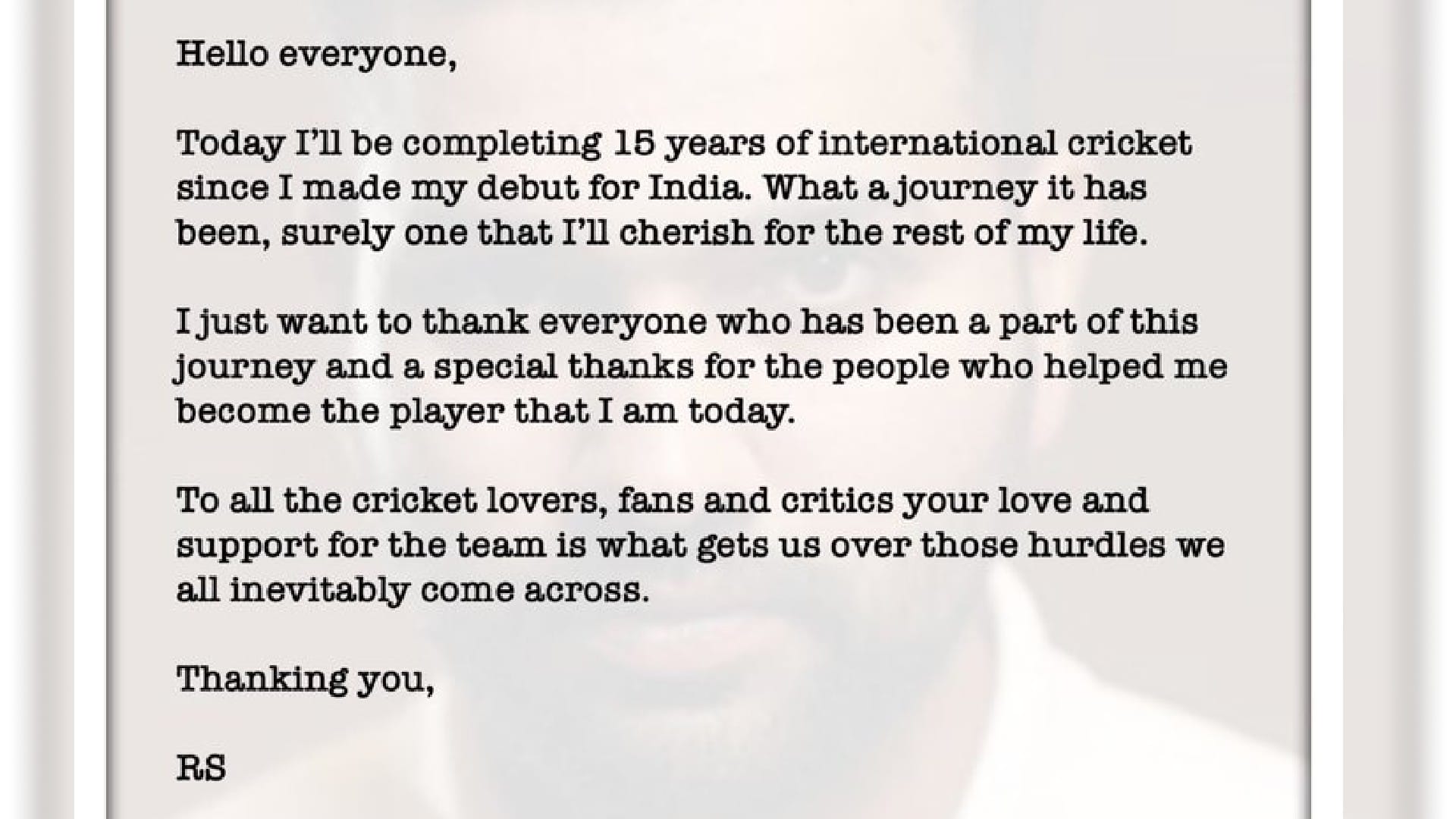 Rohit Sharma International Debut of 15 Years in Cricket Shares a Special Note See in Photos News in Hindi