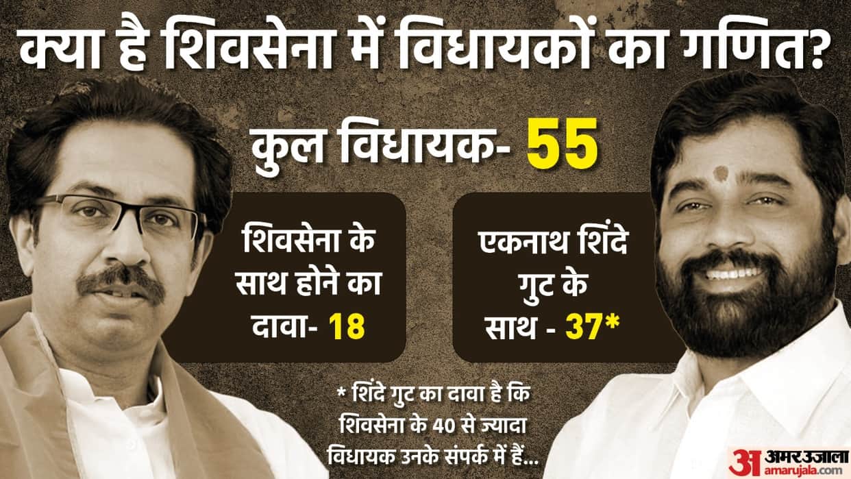 Shiv Sena Crisis Maha Vikas Aghadi Maharashtra Government in danger can Uddhav Thackeray lose right on Party to Eknath Shinde and rebel MLAs explained