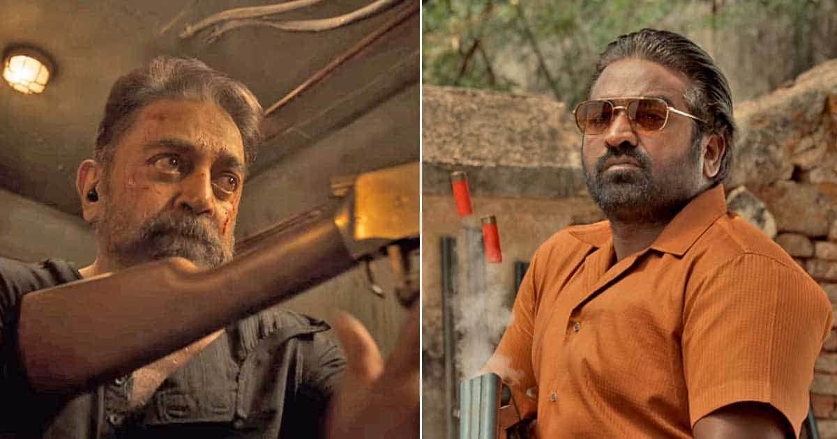 Vikram Completes 25 Days Successfully in Cinemas, Actor Vijay Sethupathi Shared Kamal Haasan Poster on Social media