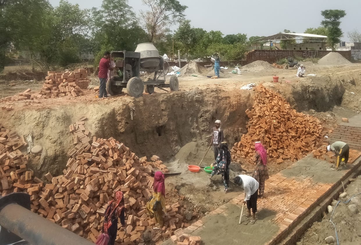 Bypass started from Khurana Road drain to Khanauri