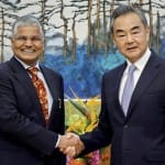 चीन में भारतीय राजदूत प्रदीप कुमार रावत ने ब्रिक्स शिखर सम्मेलन से पहले चीनी विदेश मंत्री वांग यी से मुलाकात की।
