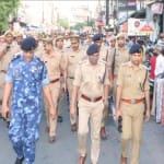 जुमे की नमाज को लेकर पुलिस अलर्ट।