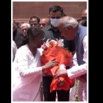 द्रौपदी मुर्मू ने किया नामांकन
