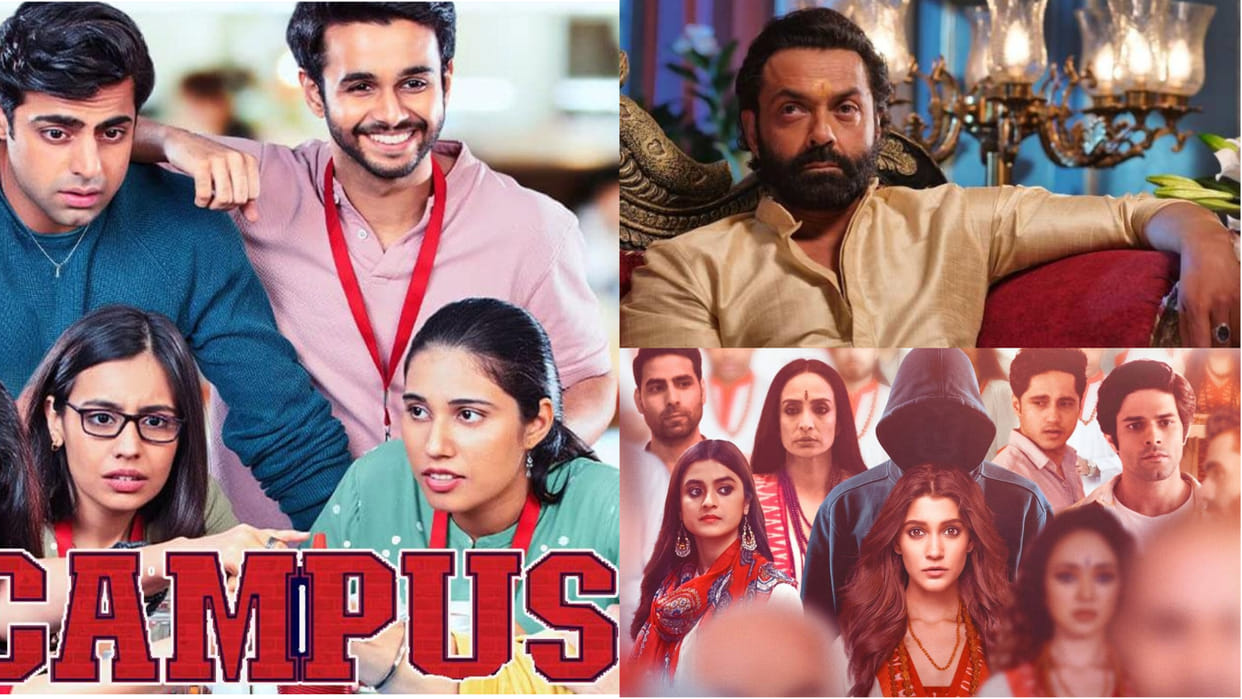 Bobby Deol Aashram hello mini ek thi begum indori ishq campus diaries most Viewed web series on Mx player
