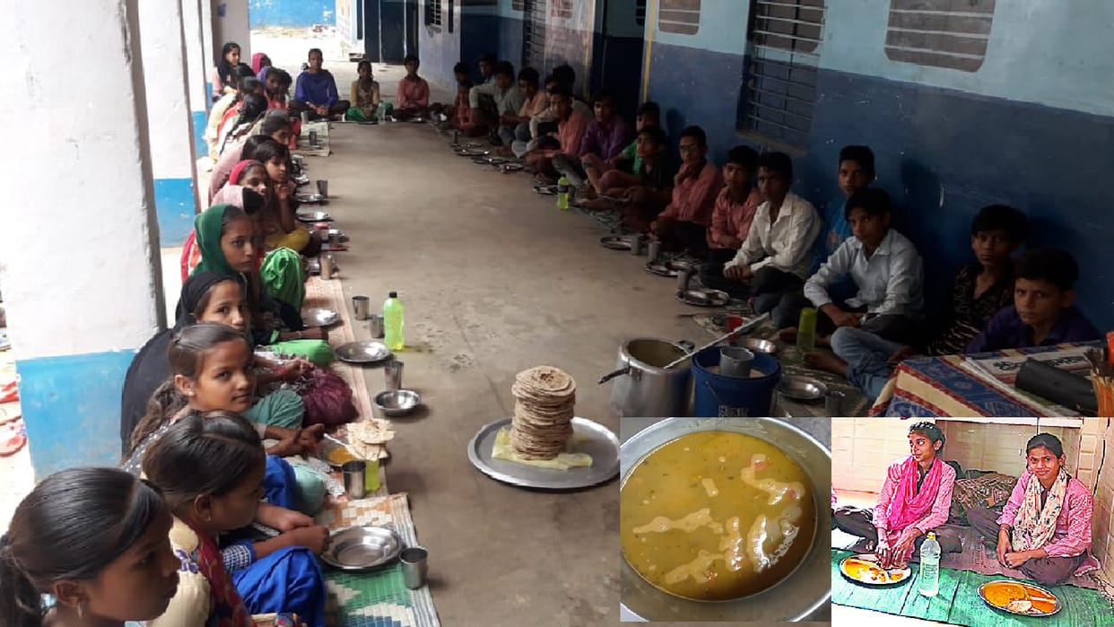 Children are not getting good food in mid-day meal in government schools of Muzaffarnagar