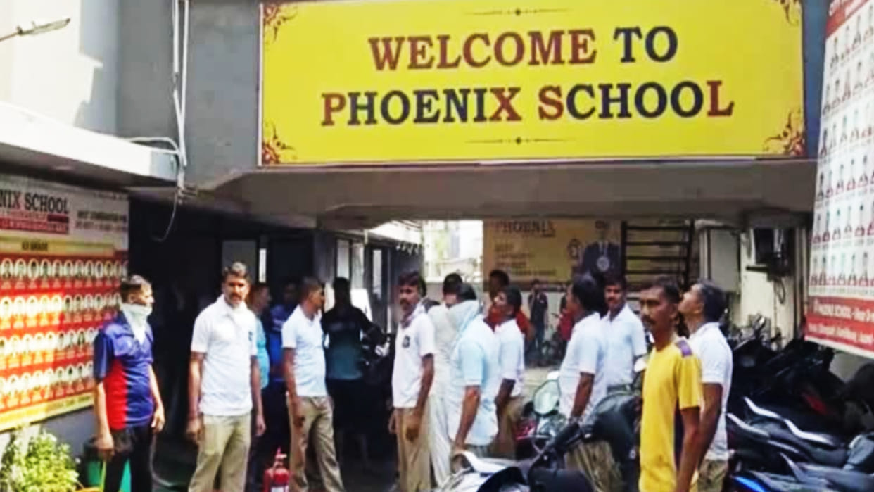Gujarat Over 500 children rescued after blaze erupts at Vadodara school