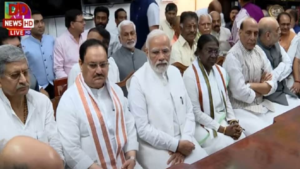 President Election 2022 Live Draupadi Murmu File Nomination Today Pm Modi and Other BJP CMs Will be Present