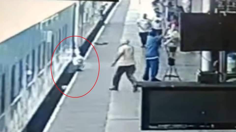 Train passed over elderly in Ludhiana of Punjab