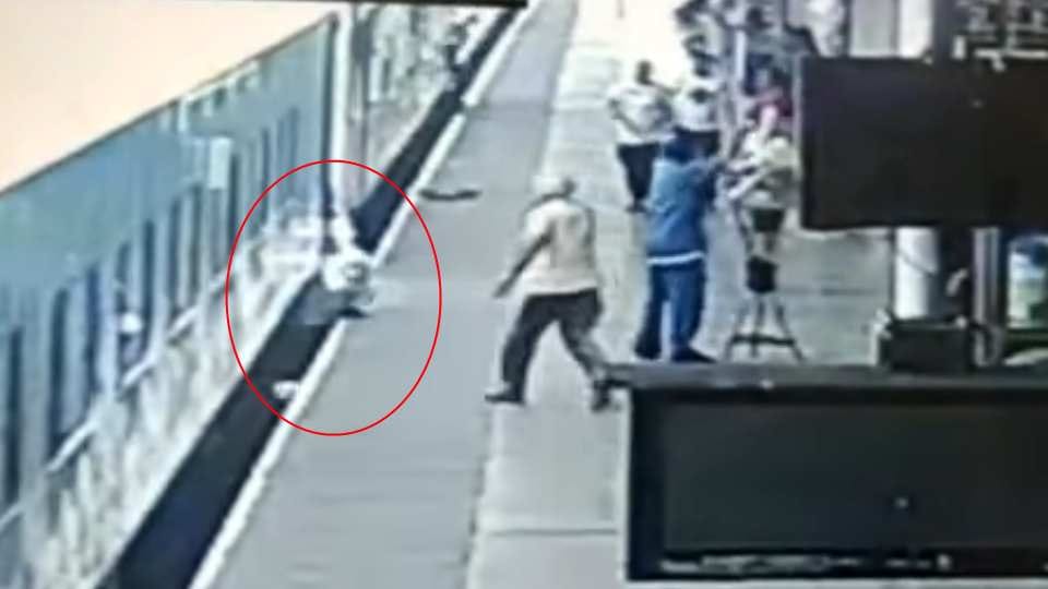 Train passed over elderly in Ludhiana of Punjab
