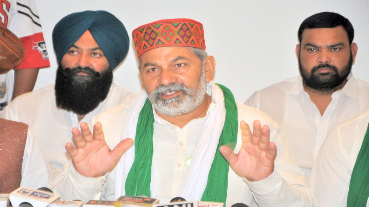 Rakesh Tikait said in Kullu that apna gaon apni sadak abhiyan will started in  Himachal