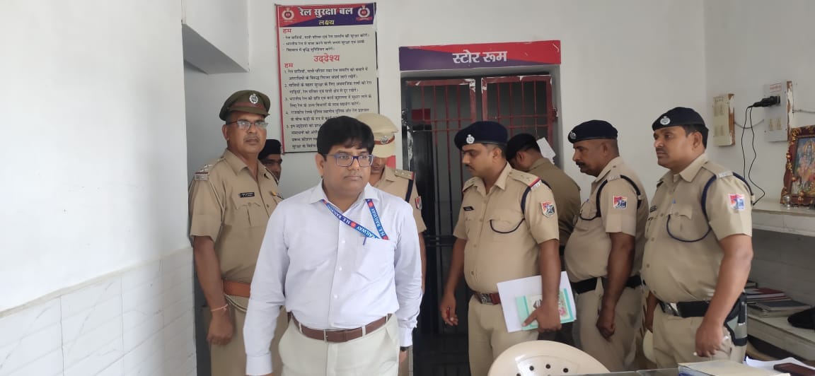 Chief Security Commissioner took stock of the damage to railway property