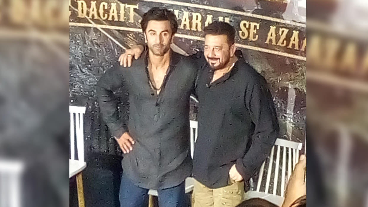 A narrow escape for Ranbir Kapoor as his car gets hit by another vehicle before trailer launch of Shamshera