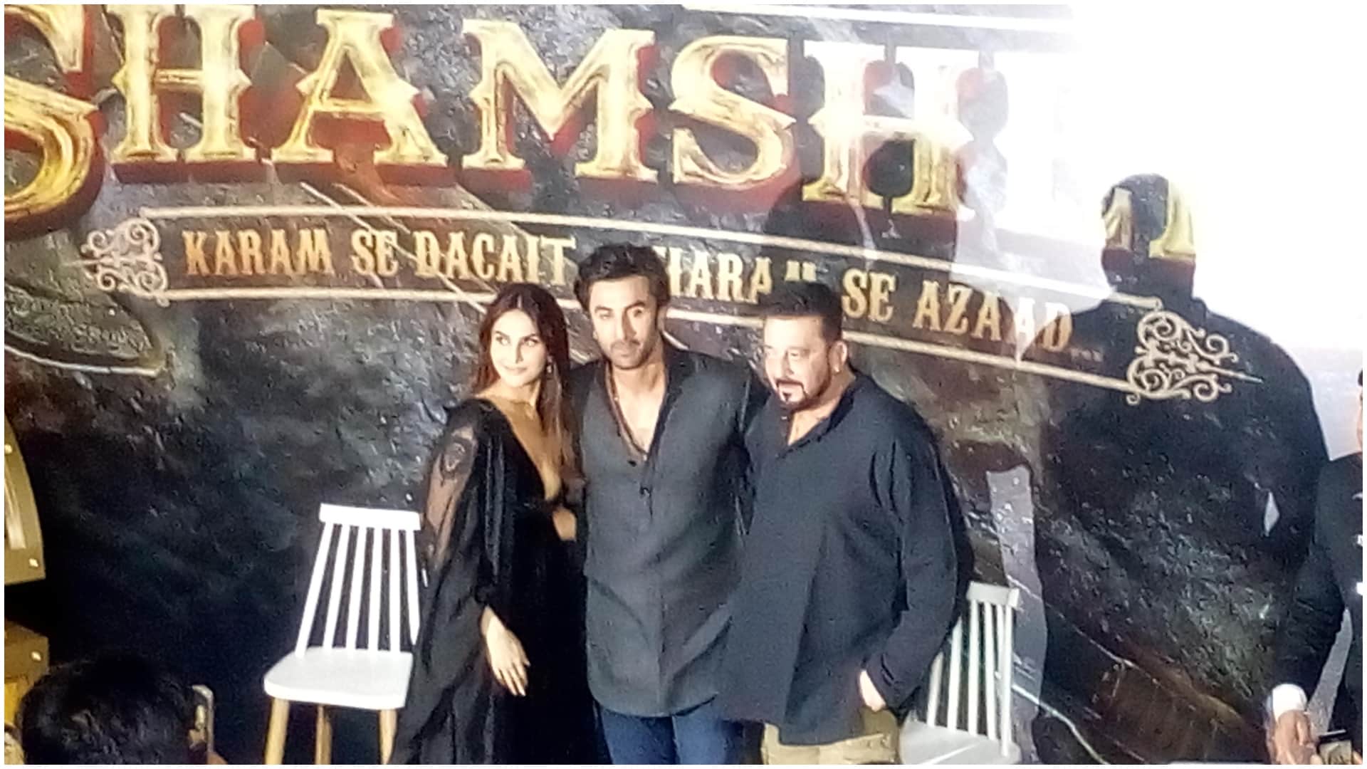 Shamshera Trailer Released Sanjay Dutt Said Feeling Uncomfortable In The Scene Of Slap Vaani Kapoor