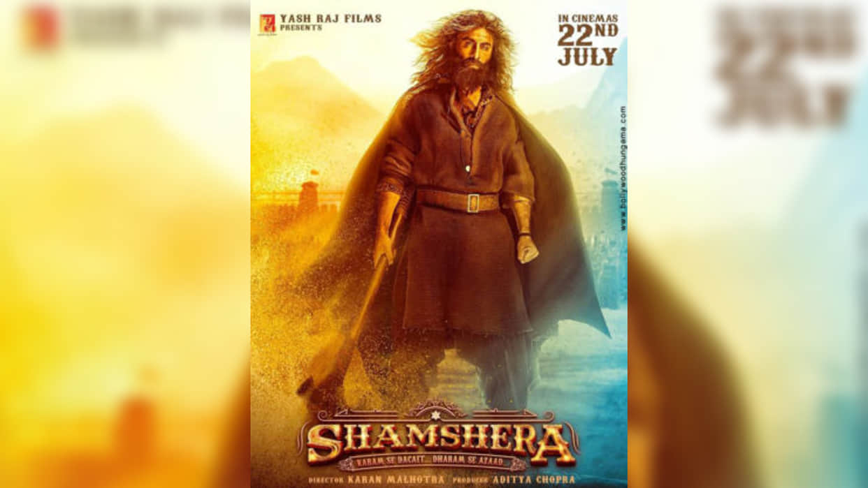 Shamshera Trailer is out starring Ranbir Kapoor Sanjay Dutt Vaani Kapoor, Check Out the Video Here