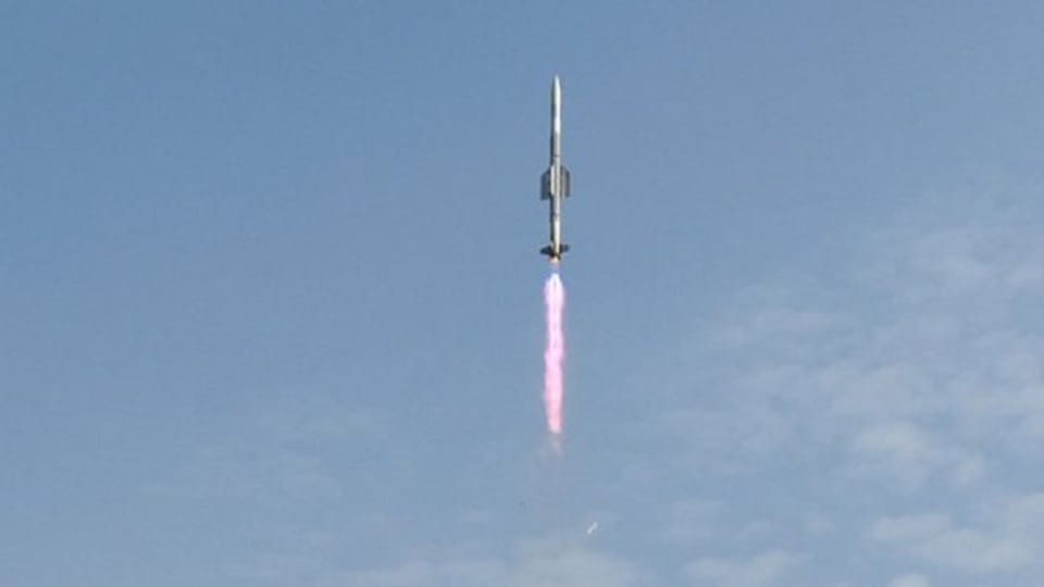VL SRSAM was successfully flight tested today by DRDO and Indian Navy