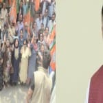 शिमला में भाजपा का प्रदर्शन व प्रदेशाध्यक्ष सुरेश कश्यप