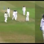आउट होने के बाद अपने ही विकेट का जश्न मनाते पंत