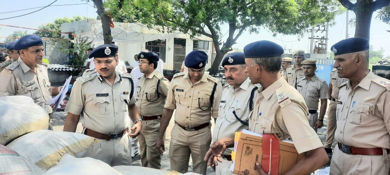 Police destroyed drugs worth crores of rupees
