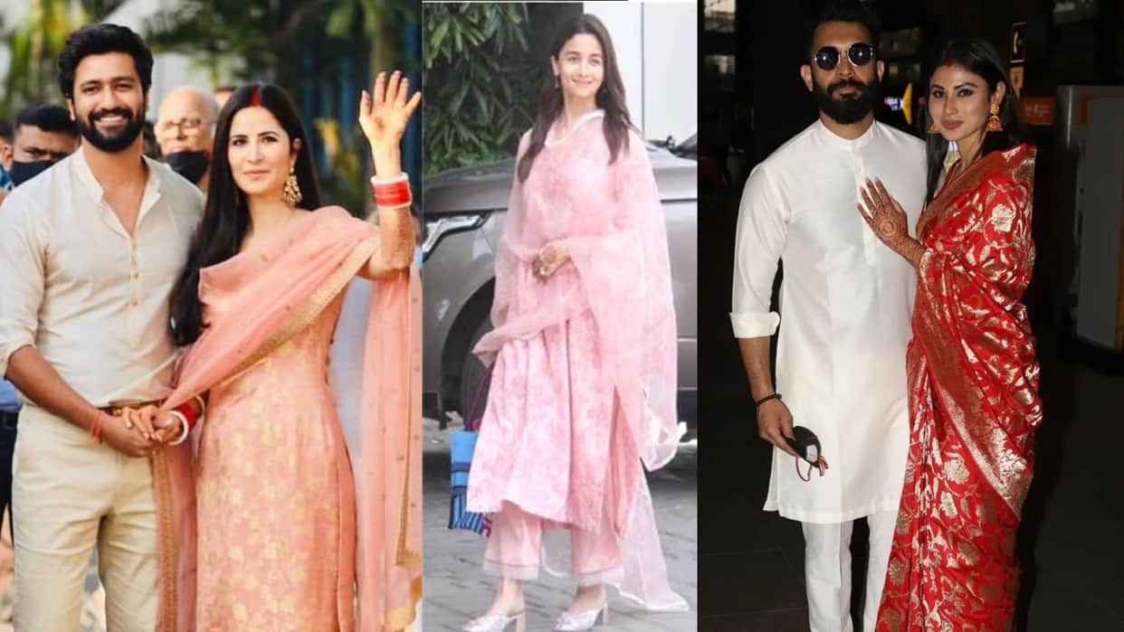 Actresses Look After Wedding Photos Check Out Katrina Kaif, Alia Bhatt, Mouni Roy Images After Marriage