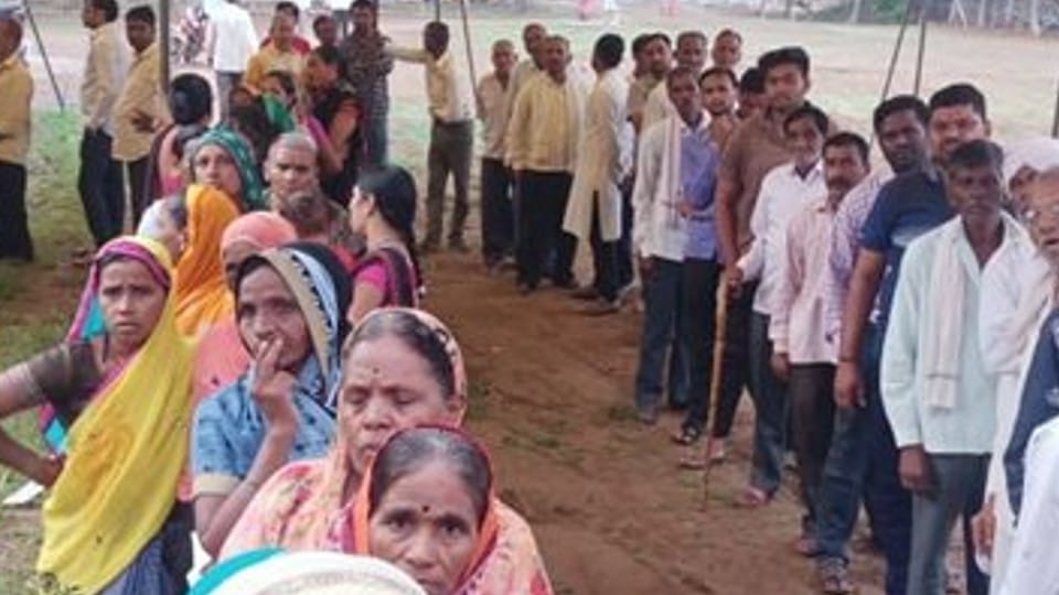 MP Panchayat Chuanv: Polling for the first phase in Panchayat elections begins, voting will be held till 3 pm, enthusiasm among voters