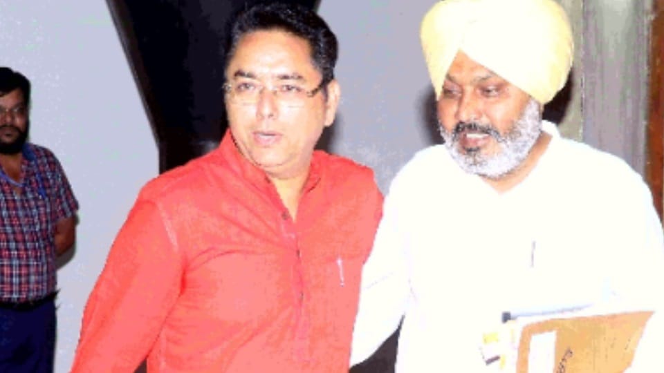 Mining Minister Harjot Bains raised issue of mining during Question Hour on second day of Punjab Budget Session