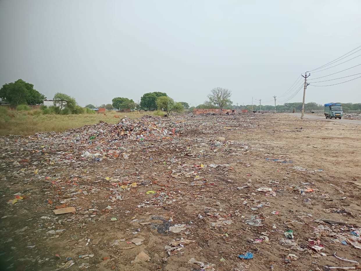 Funds available for management, still burning garbage
