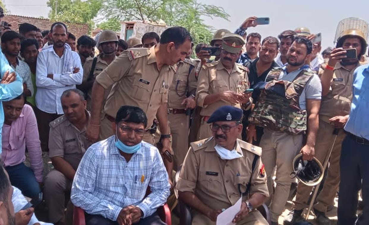 crime,murder,police,chapa,farrukhabad news,dabish
