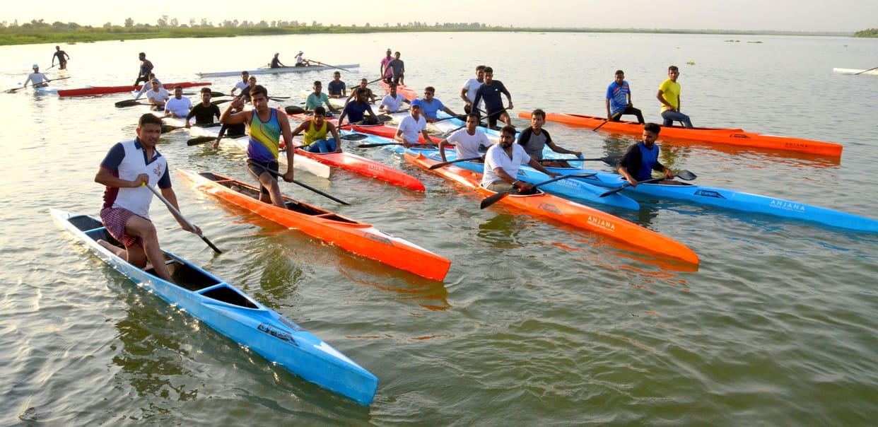 Kanpur Boat Club, Boat Club located at Ganga Barrage will start sailing and water sports trials today