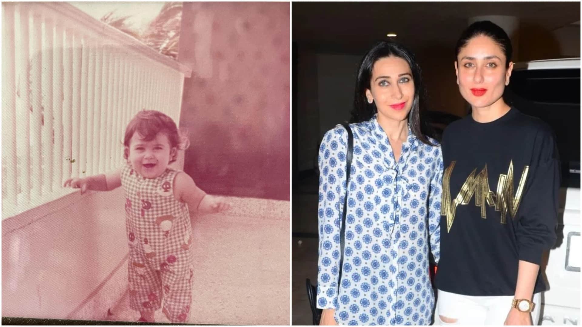 Kareena Kapoor shared an unseen picture of Karisma kapoor on her birthday wished her in a special way