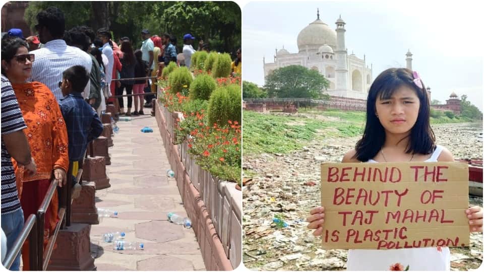 Environmental activist Licypriya Kangujam calls for plastic bottles ban in Taj Mahal