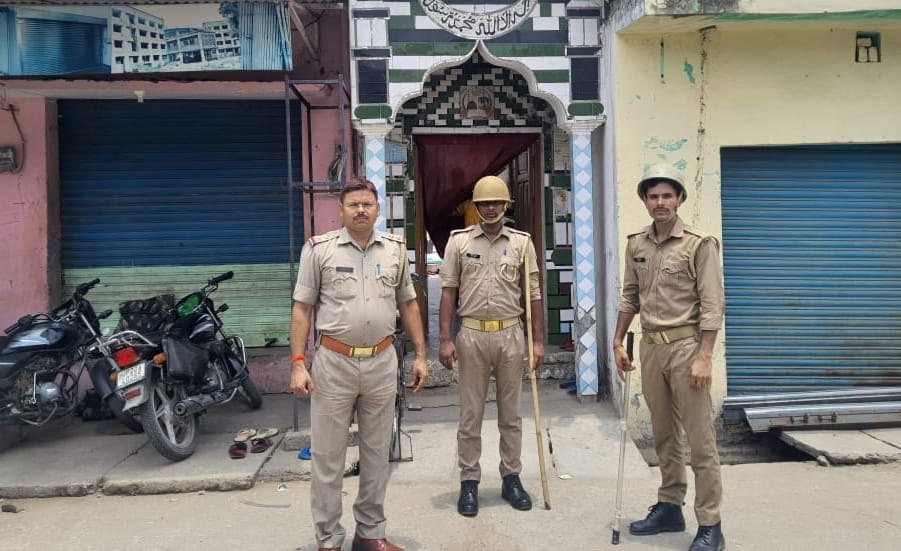 Police administration was alert about Friday prayers