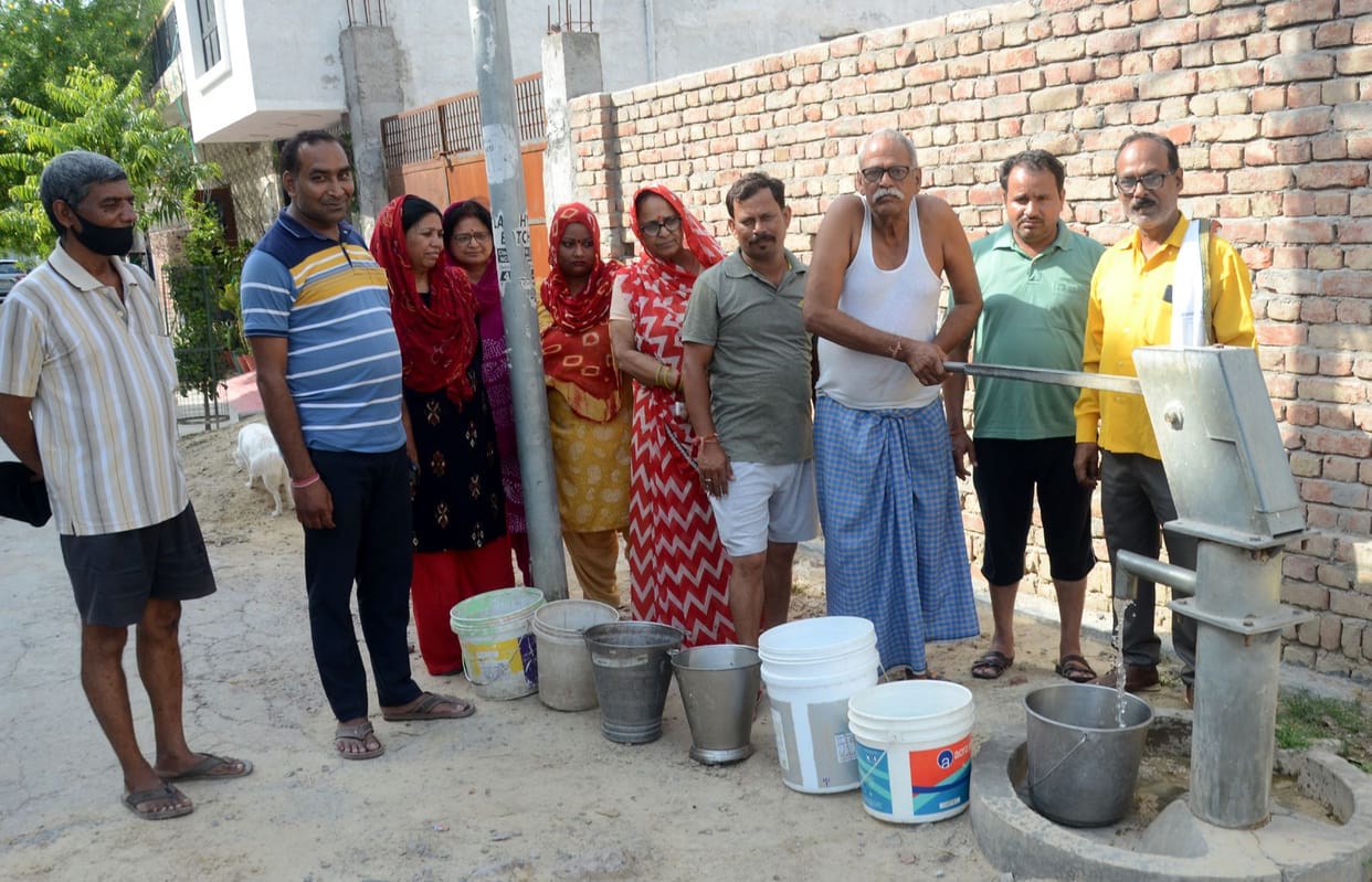 Supply of dirty water in Rambagh Colony for two and a half years