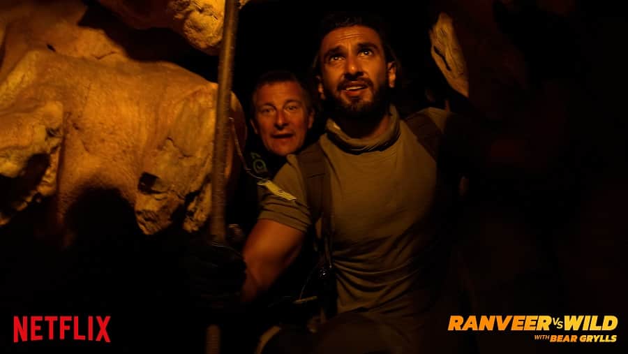 Ranveer Singh making OTT debut on Netflix with Ranveer vs wild with Bear Grylls speaks to his fans in Mumbai event