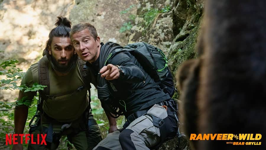 Ranveer Singh making OTT debut on Netflix with Ranveer vs wild with Bear Grylls speaks to his fans in Mumbai event