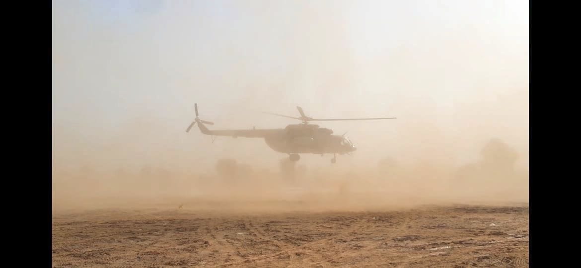 Mathura: Air Force did trial landing before the arrival of the President
