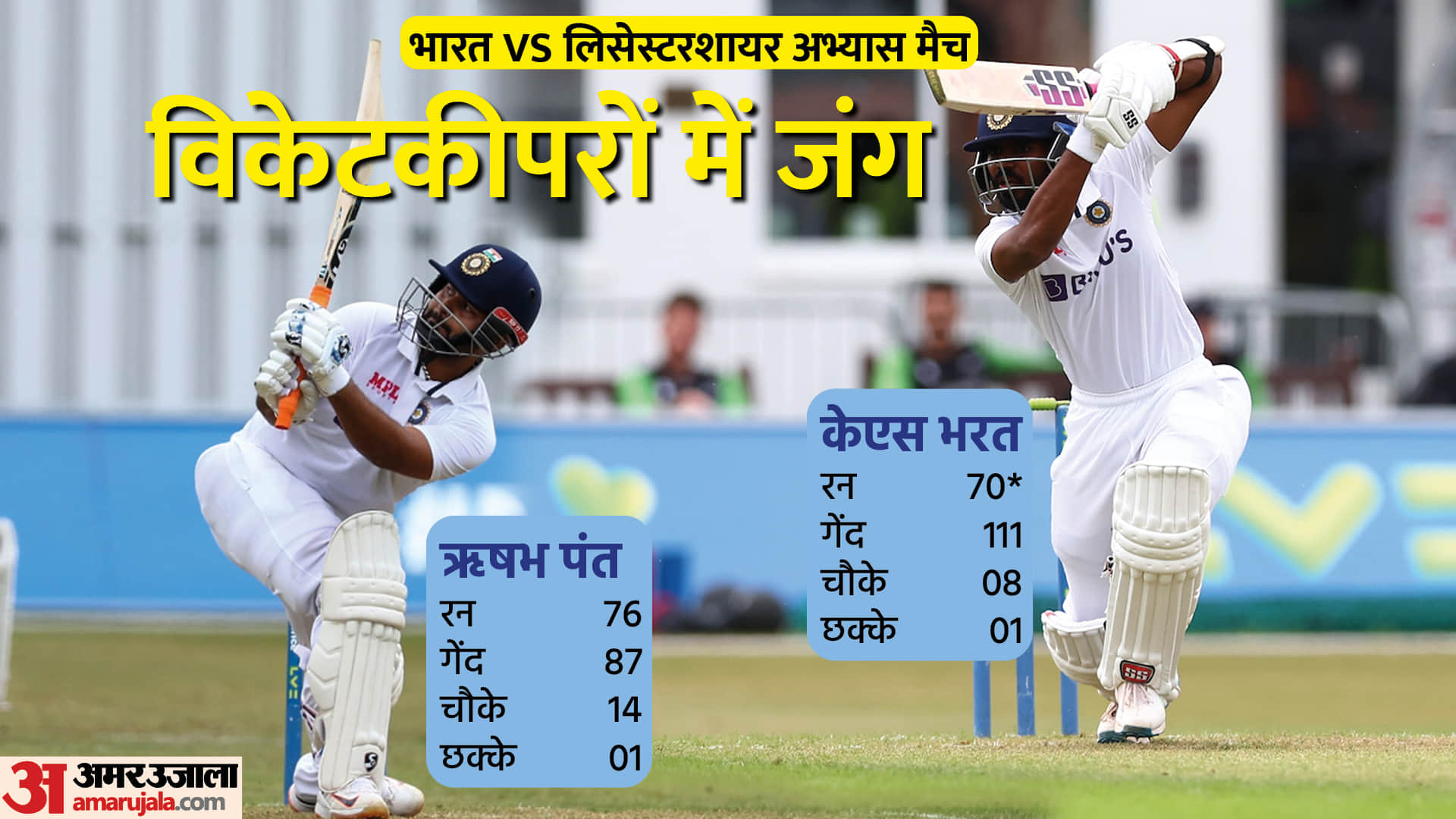 IND vs ENG KS Bharat vs Risbabh Pant Who will be India wicketkeeper in Edgbaston Test check stats