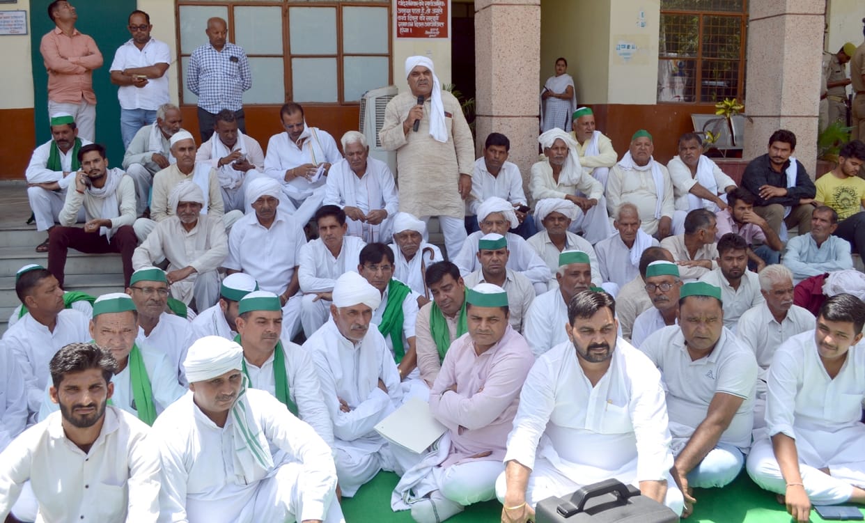 United Kisan Morcha protested against Agneepath scheme