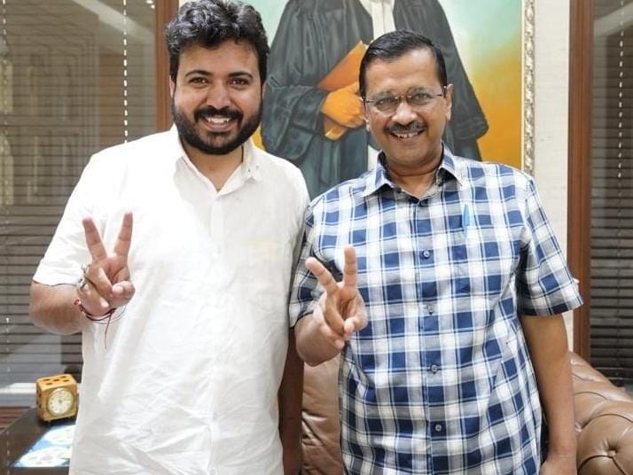 durgesh pathak elected as aap mla
