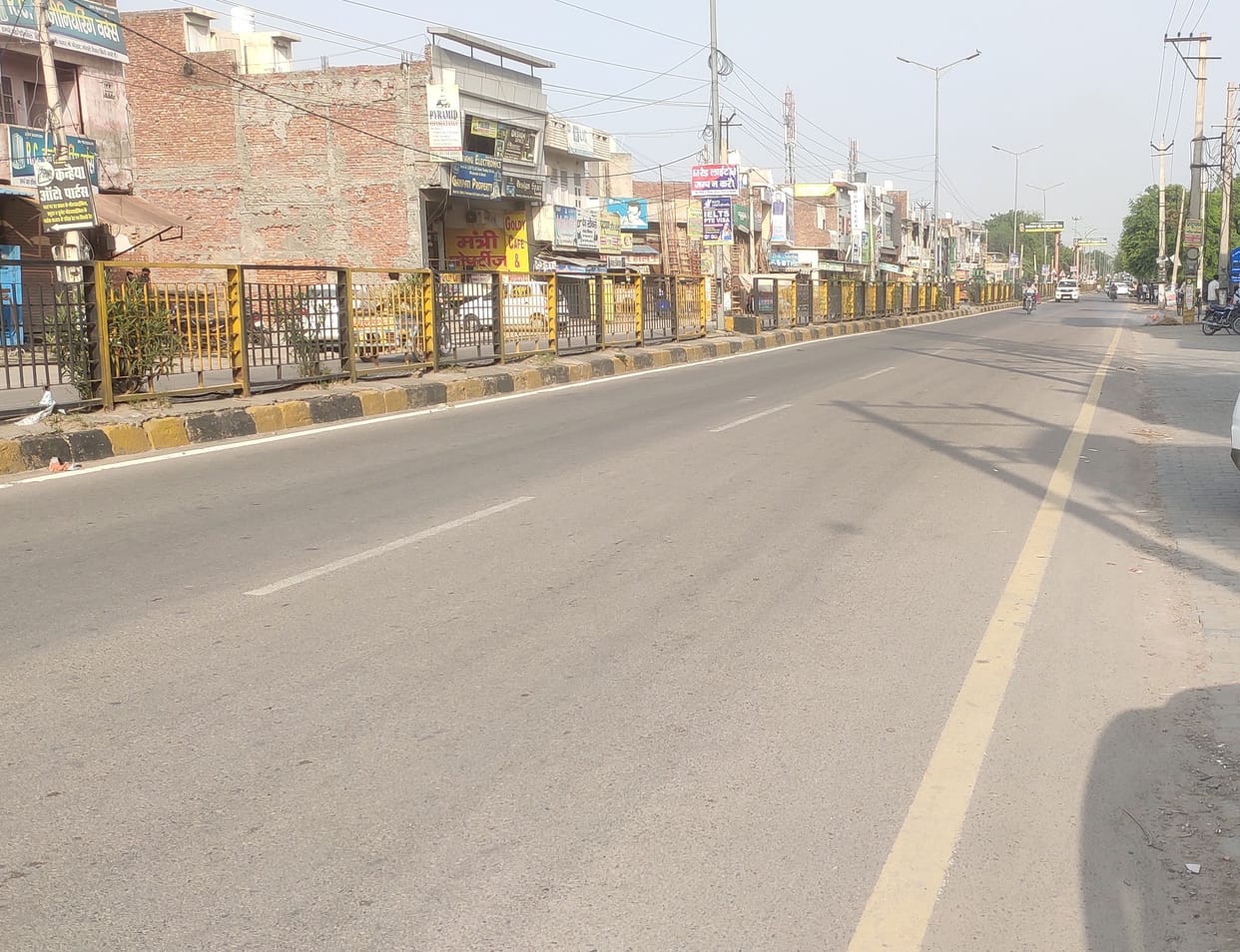 Fatehabad heats up again in 39 degree temperature, silence on the roads
